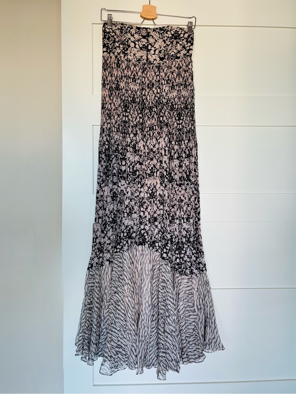 Rebecca Taylor Size 6 Strapless Maxi Dress